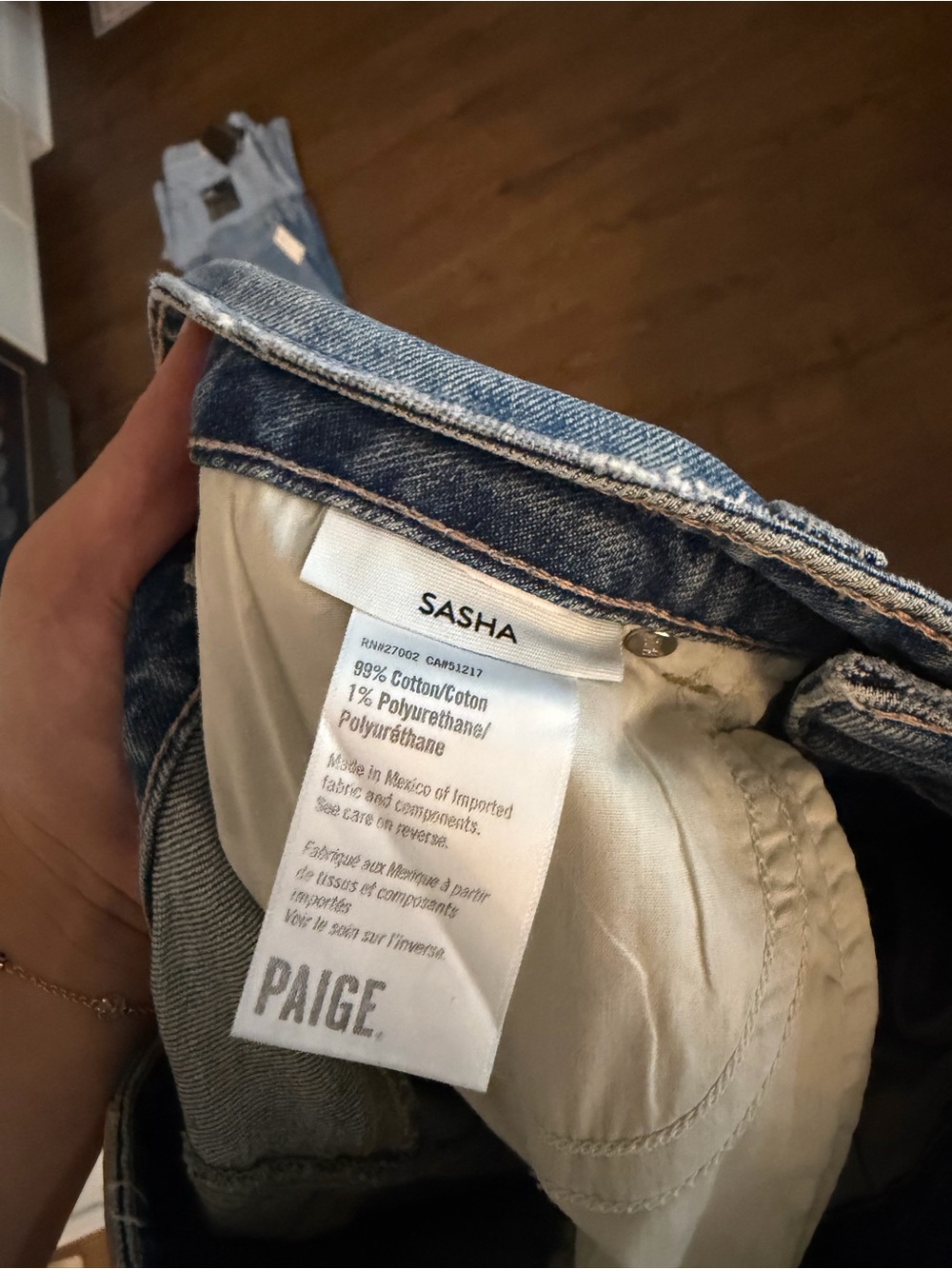 Paige Sasha Wide Leg Women's Jeans NWT - Picture 5 of 5
